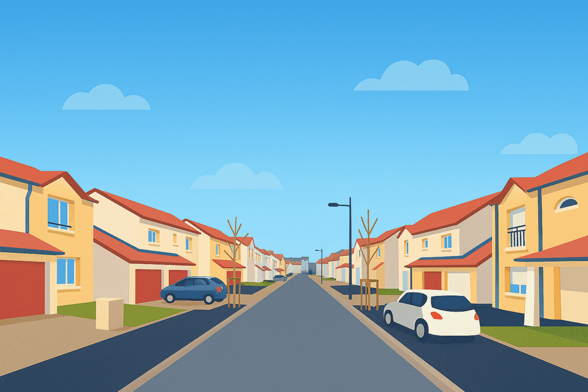 immobilier Moulins Les Metz quartier des trois haies