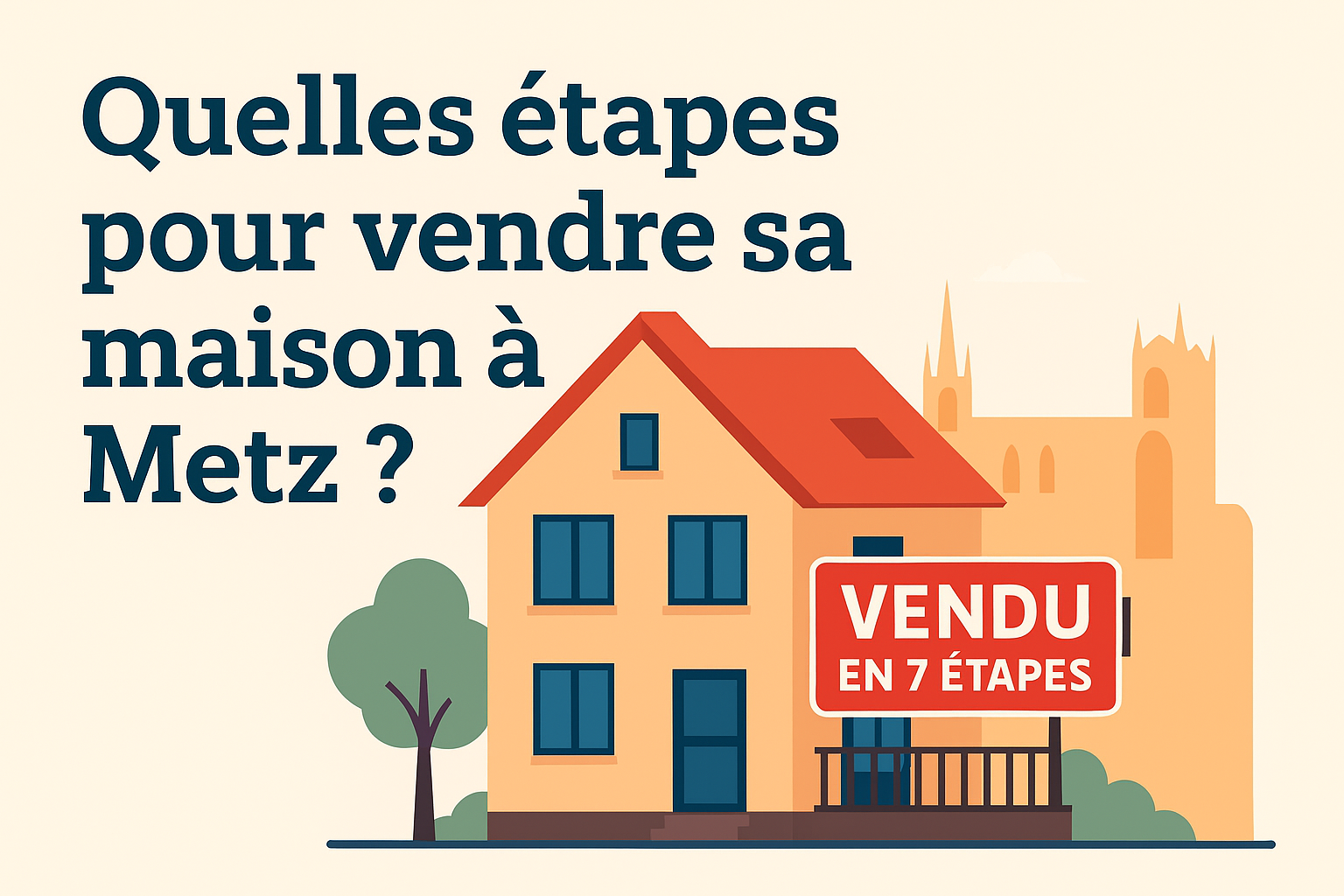 Quelles étapes pour vendre sa maison à Metz - immobilier Metz
