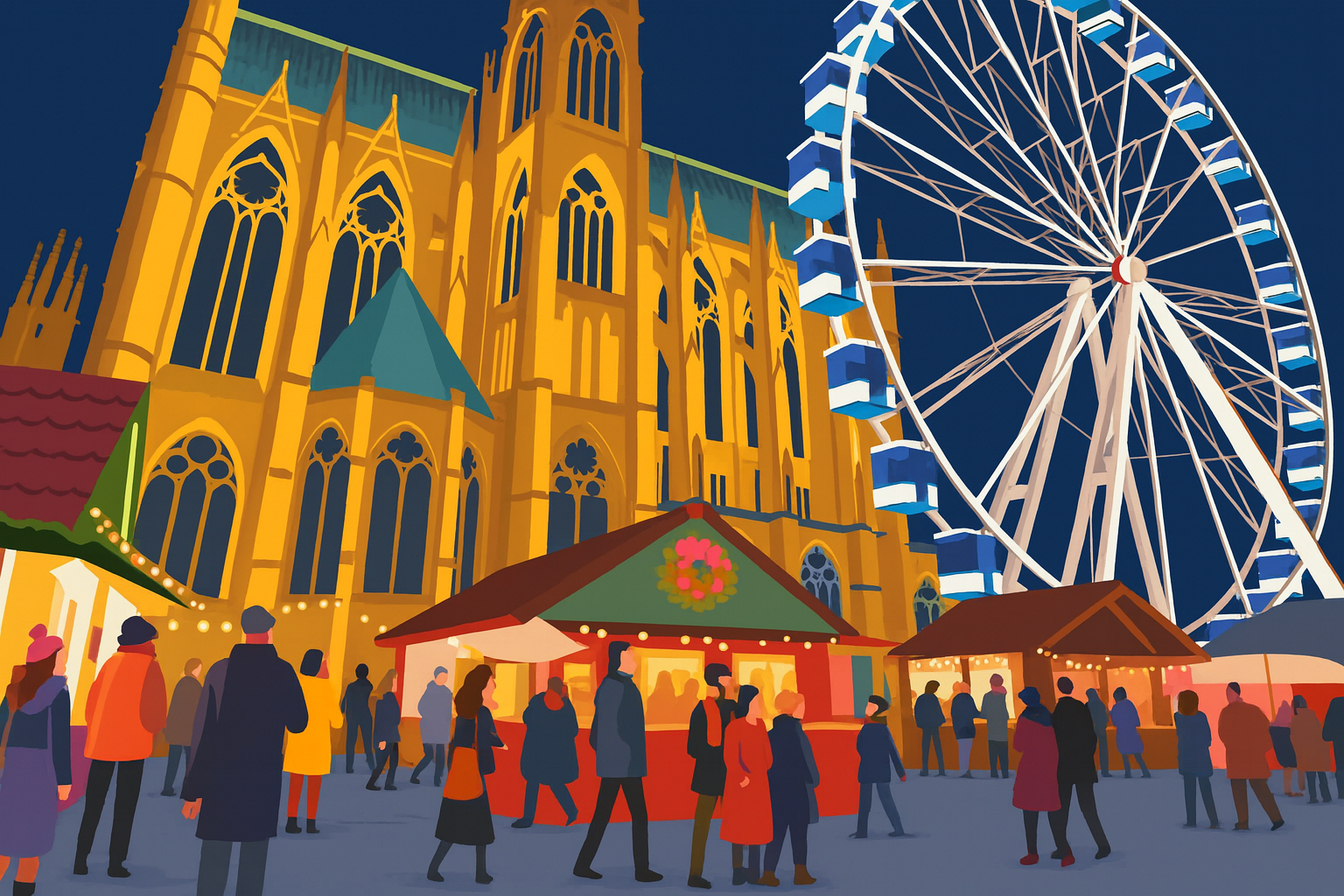 Marché de Noel à Metz - immobilier Metz