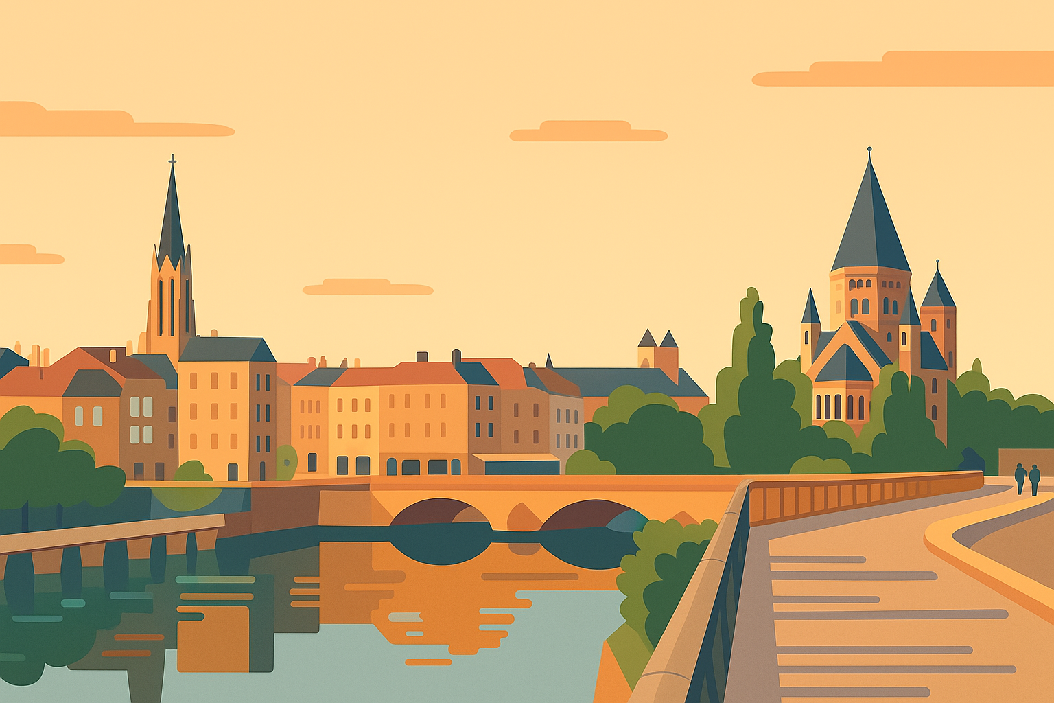 Les meilleurs quartiers où vivre à Metz - immobilier Metz