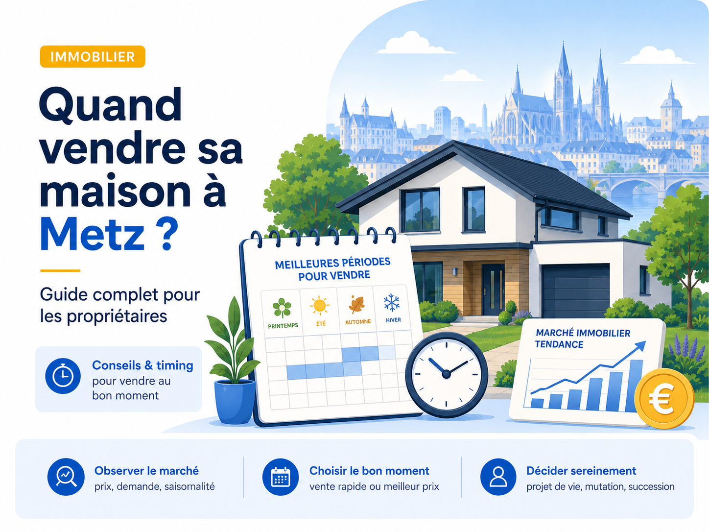 Quand vendre sa maison à Metz