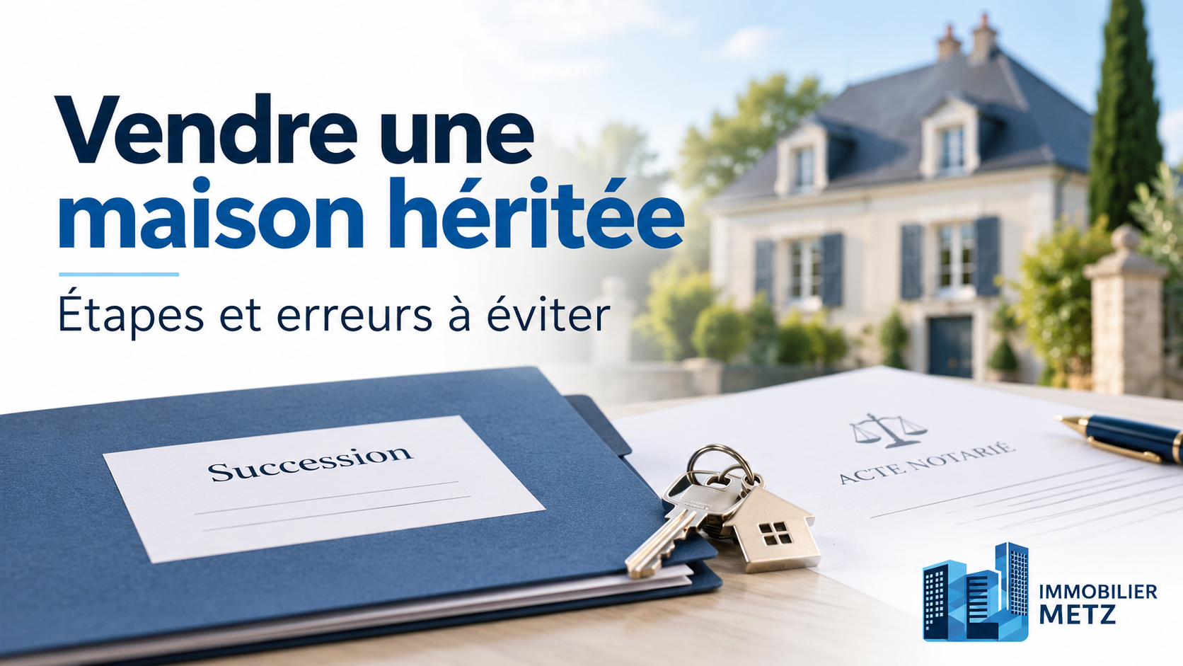 vendre maison héritée